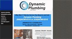 Desktop Screenshot of dynamicplumbingheating.com